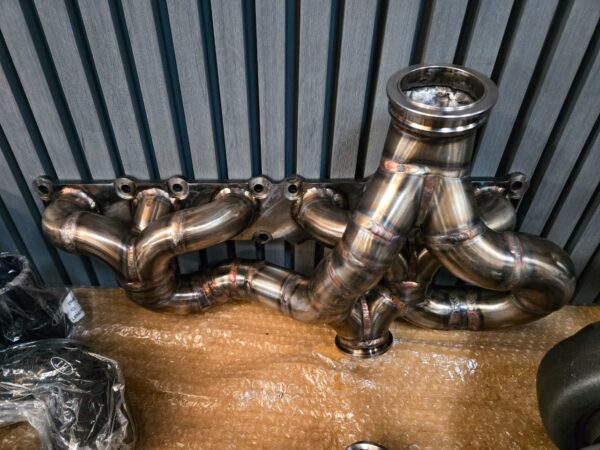 BMW N55 F-Series BYM Top Mount V-Band Manifold - Image 1