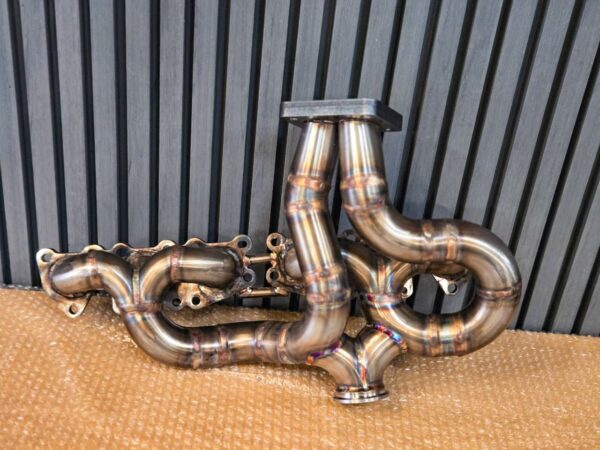 BMW S55 BYM Twin Scroll Single Turbo Manifold with single gate outlet - Image 1